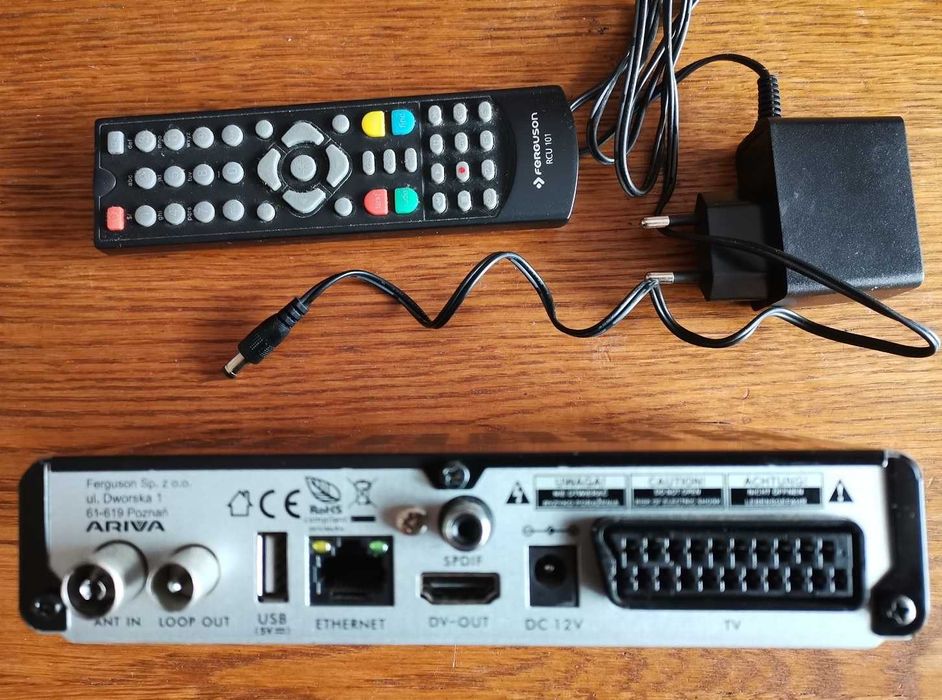 Ferguson Ariva T760i tuner DVB-T2 HEVC