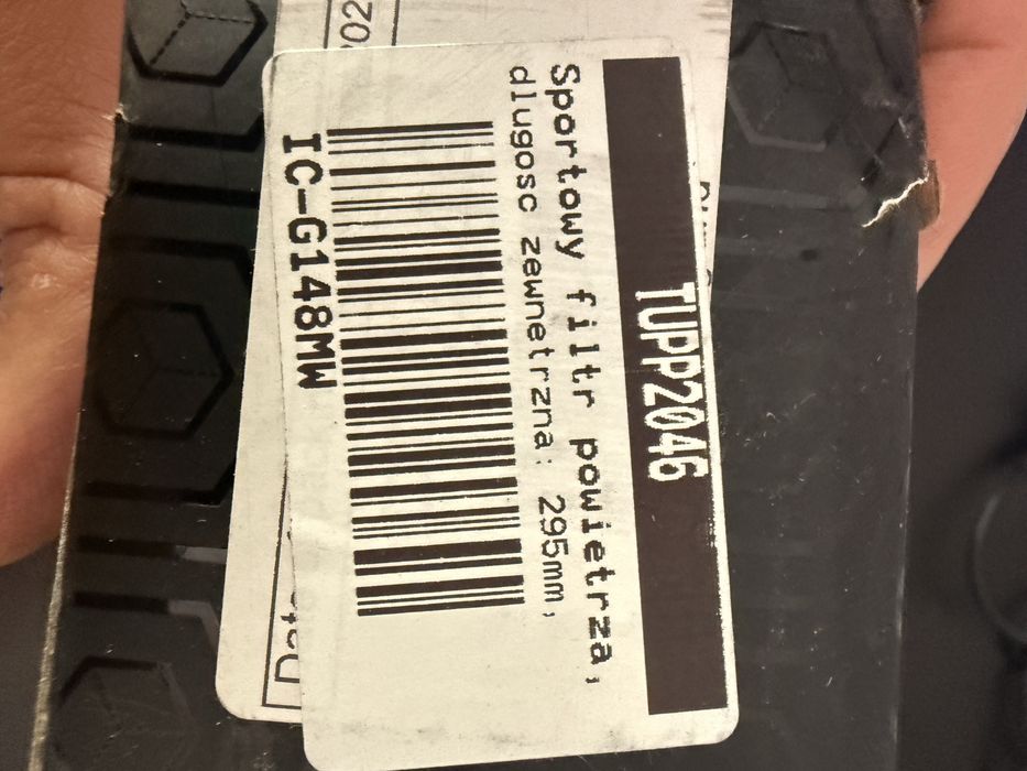 Filtro ar Pipercross para Volvo V40 versões diesel e gasolina