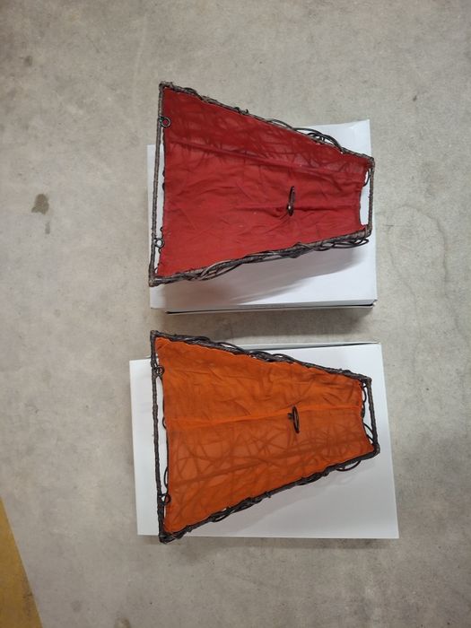 2 candeeiros de parede