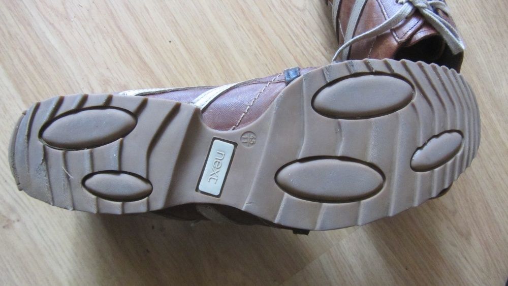 Мужские кожаные туфли - мокасины NEXT р - р 45.