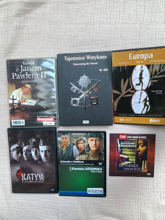 Płyty DVD dokument zestaw Tajemnice Watykanu