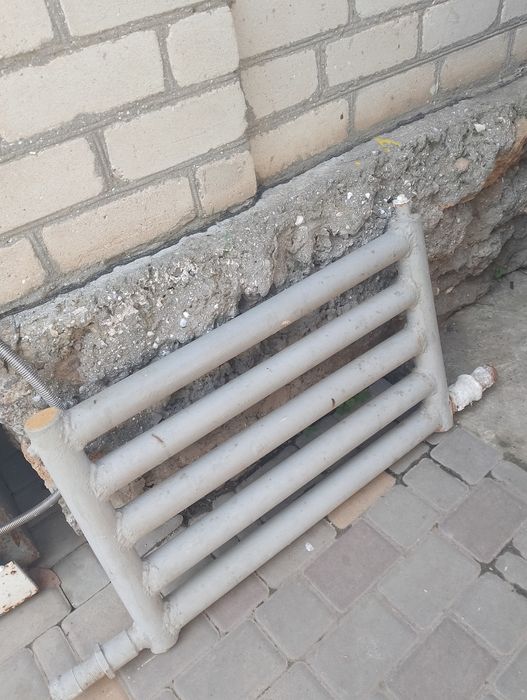 Регистр батарея самодельный из труб