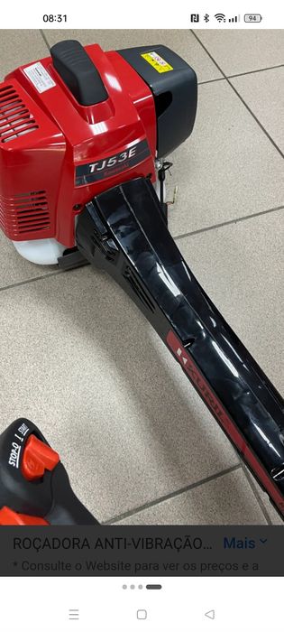 Roçadeira profissional Kawasaki TJ 53 e