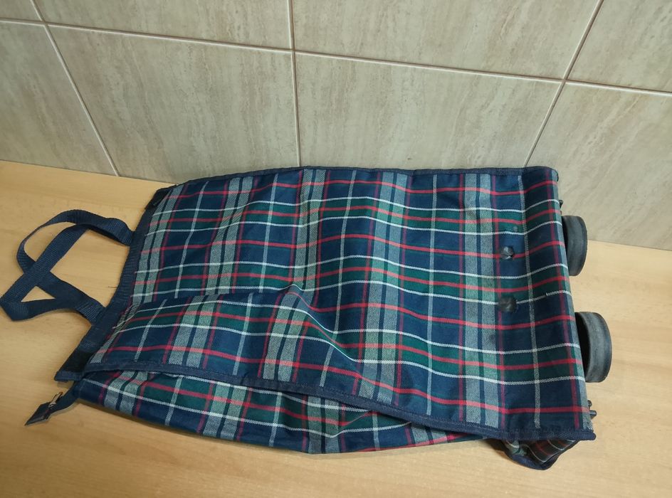 Torba na zakupy na kółkach CONIN 33x14x55 cm