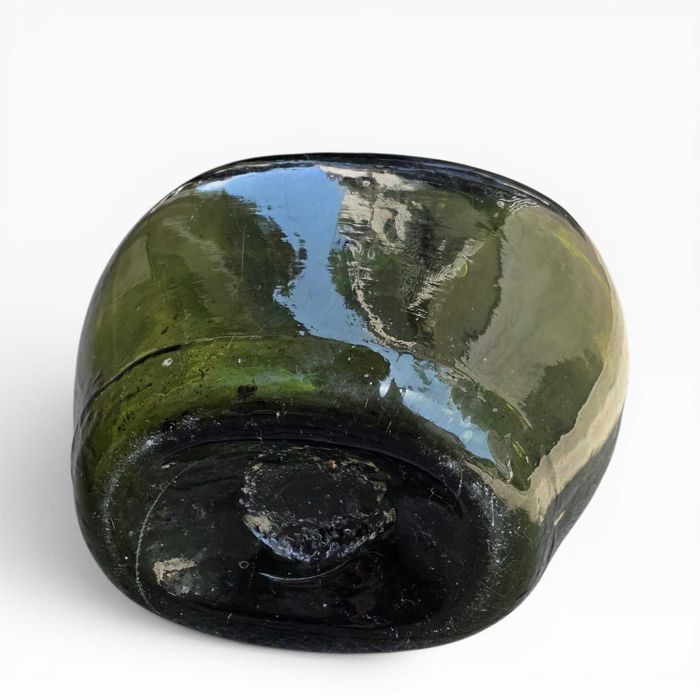Garrafão Antigo Vidro Verde — Dame Jeanne / Damajuana 10,3L