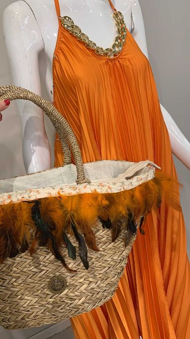 Duża torba koszyk Włoskie marki GIL SANTUCCI