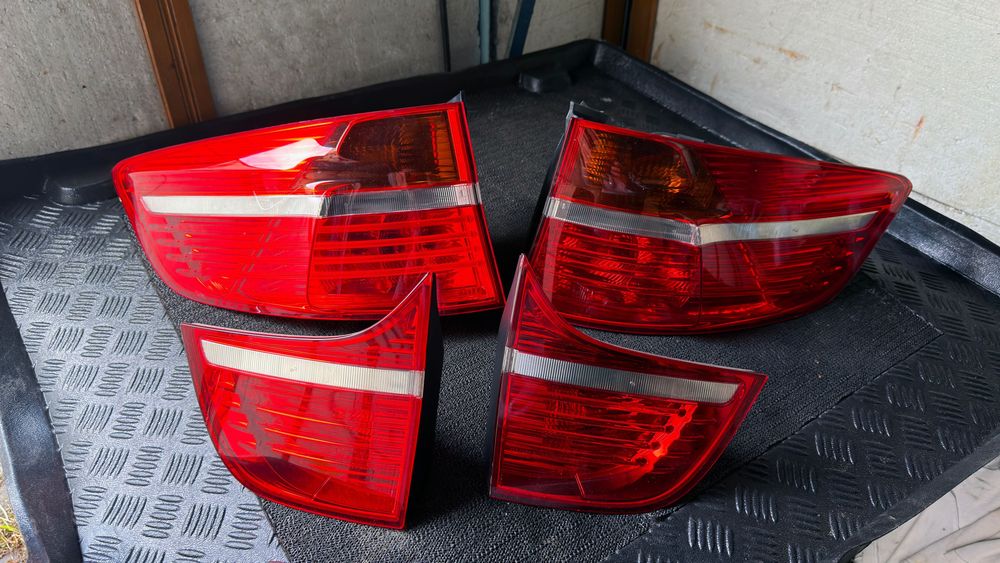 BMW X6 E71 2008-2012 (przedlift) HELLA komplet oryginalnych lamp tylnych