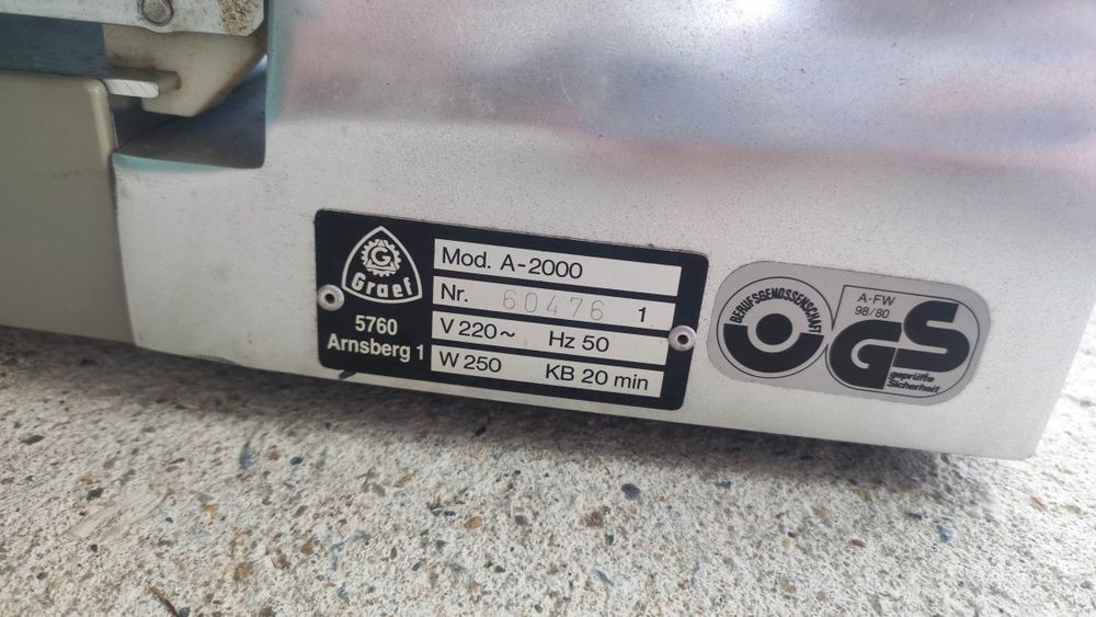 Fiambreira inox em bom estado