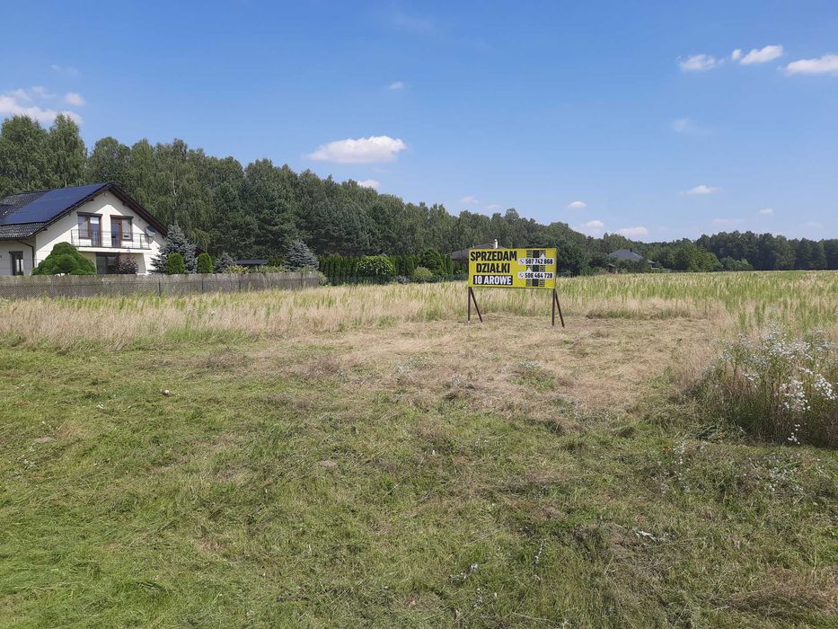 Działka budowlana 980m² - Janów