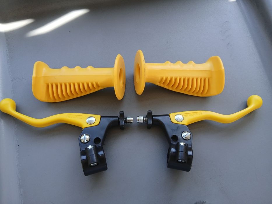 Conjunto BMX Vintage Amarelo