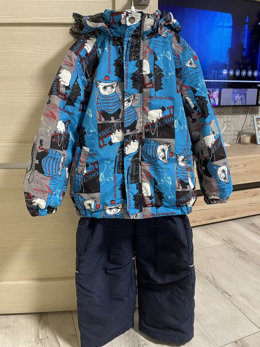 Куртака лыжная , комбинезон . Зима ! 116 размер !
