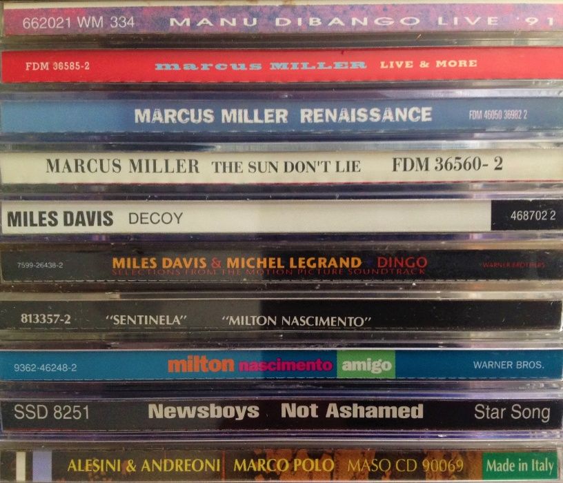 50 CDS - Vários Estilos Musicais - RAROS - Como Novos