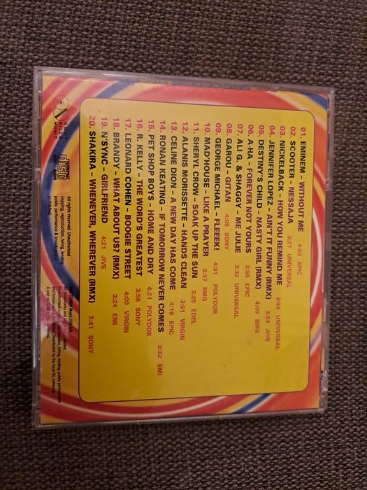 Płyta CD MTV European 2002