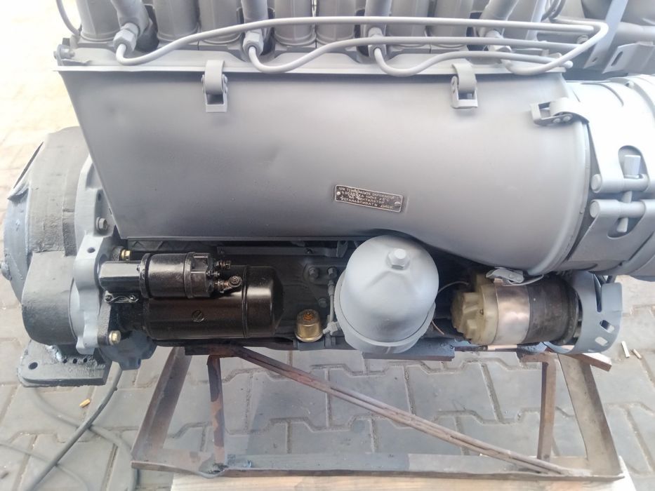 Двигатель Д144 (Т-40) с КПП ГАЗ-52 и МОХ на Львовский погрузчик