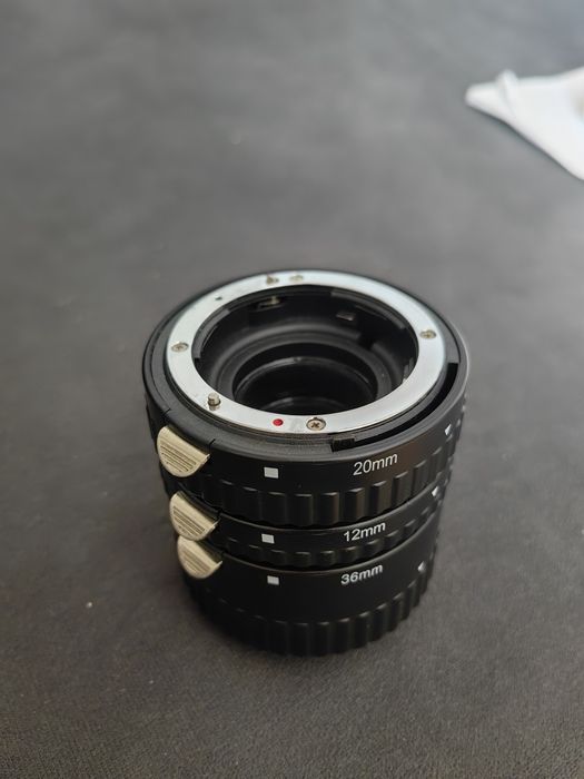 Pierścienie pośrednie z automatyką Nikon