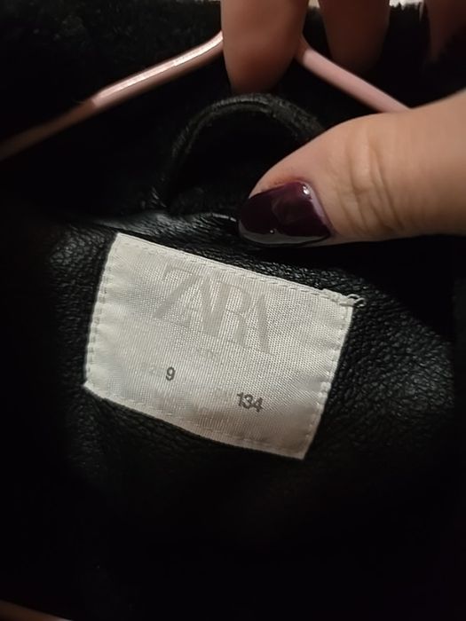 Зимняя дубленка на девочку