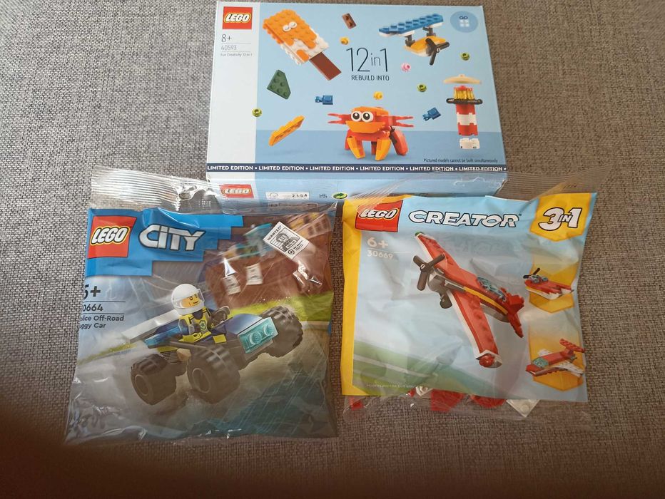 Lego 40593, 30664, 30669