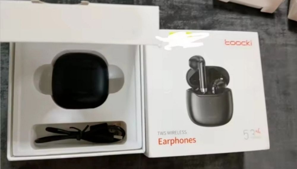 Toocki V08 Bluetooth 5.3 навушники нові в плівці з кейсом