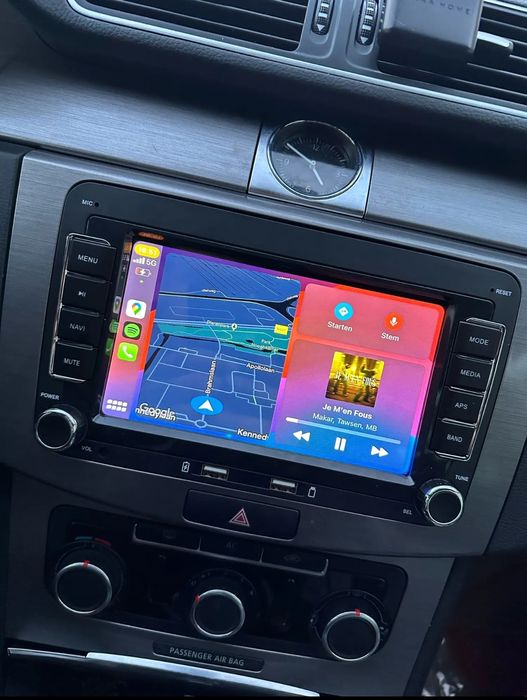 ‼️+2 Камери‼️Магнитола Volkswagen Skoda Seat Golf CarPlay