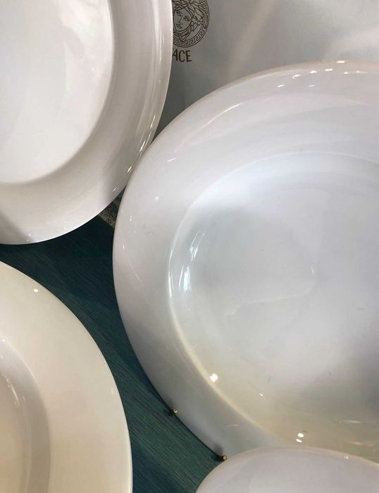 conjunto pratos de mesa em porcelana premium da rosenthal "yono weiss"
