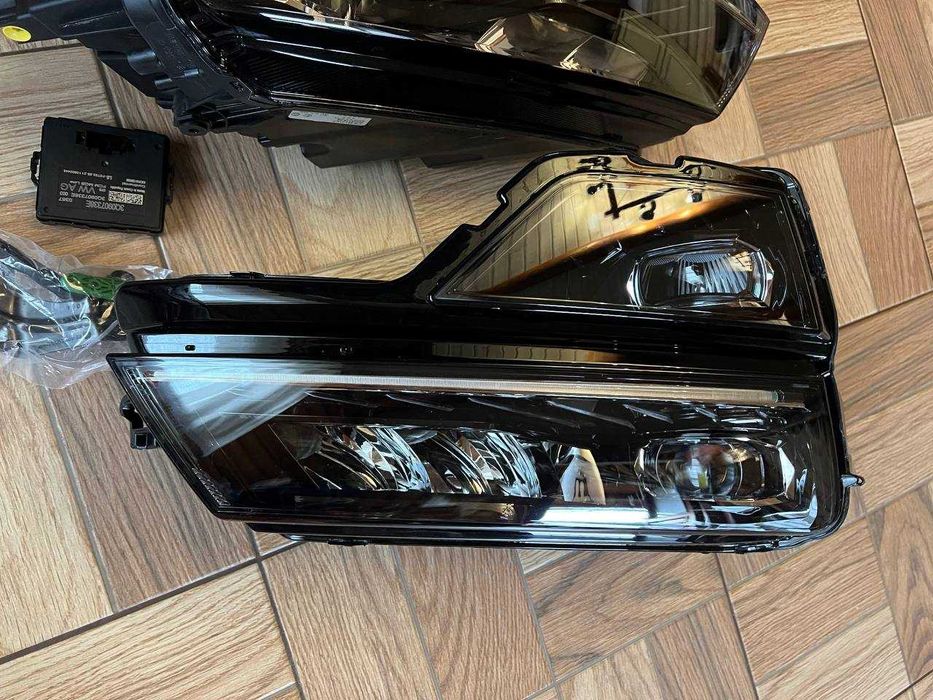 LED Фары Skoda Karoq Оптика Шкода Карок Фонари Фара Шкода Лед Ксенон
