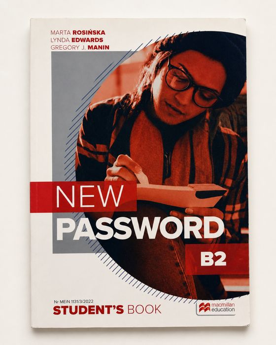 New Password B2 Student’s Book – język angielski – Macmillan 2022 – stan bardzo dobry