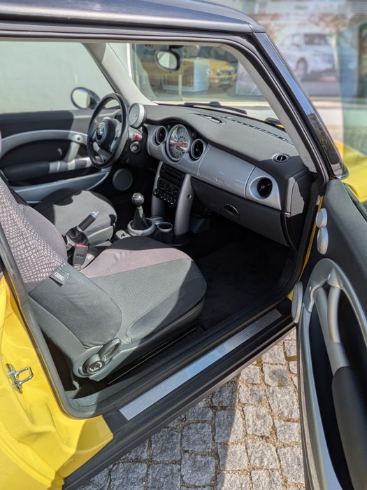 Mini Cooper 1.6 de 2001, Nacional, Original, 1 Dono, Retomo Moto 4 ou Smart Fortwo gasolina !