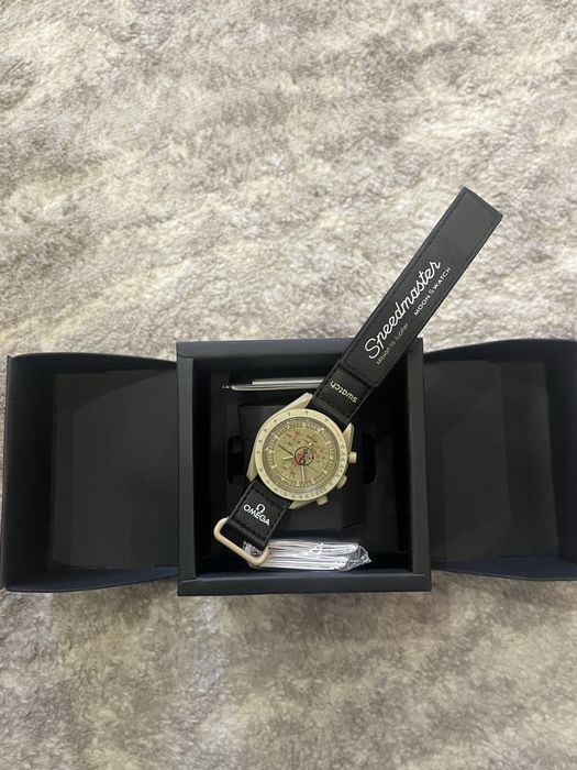 Relógio swatch x omega Mission to Jupiter