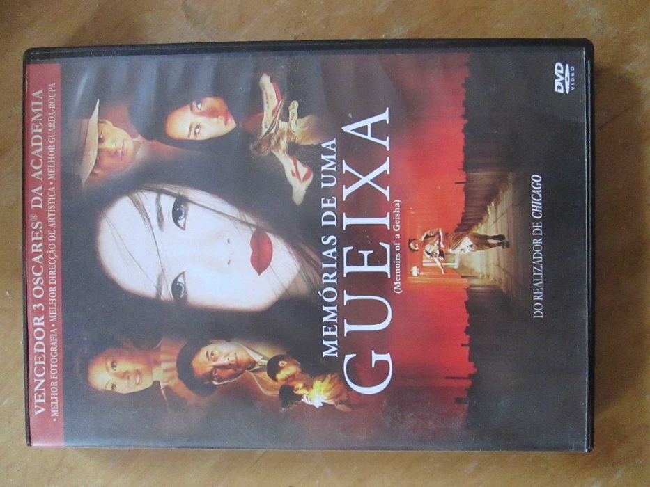 Memórias de Uma Gueixa, com Michelle Yeoh, Ziyi Zang, Ken Watanabe