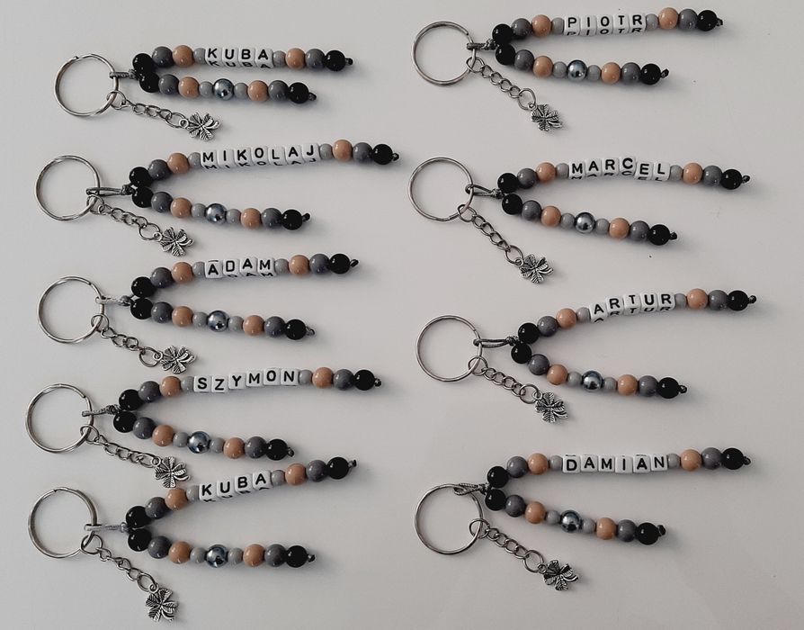 Breloczki z imieniem