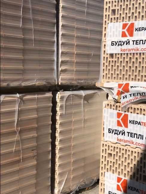 Блок Кузьминецький 11,6 (керамічні блоки 25, 250 блок) Керамоблок