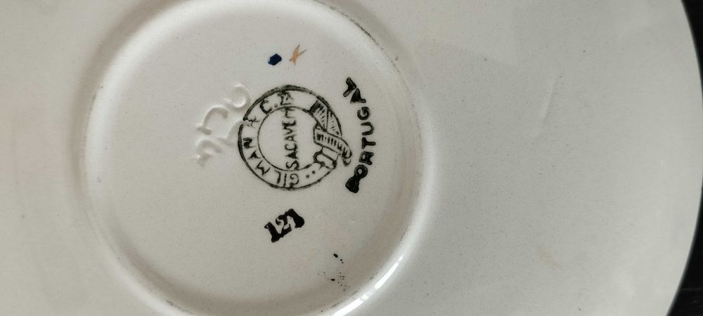 Antigo serviço chá Sacavém Gilman & Co