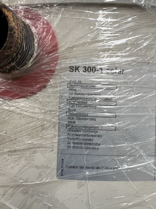 Acumulador AQS Junkers 300L