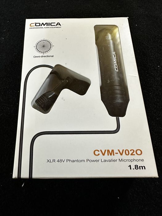 comica CVM-V020 (1.8 m) Мікрофон Lavaliere Мікрофон для запису