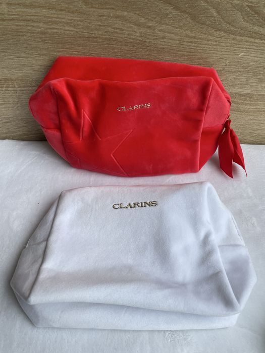 Dwie kosmetyczki clarins