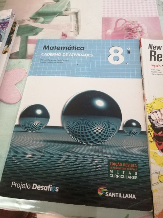 Cadernos de atividades 8*ano SEMINOVOS64297603718658123