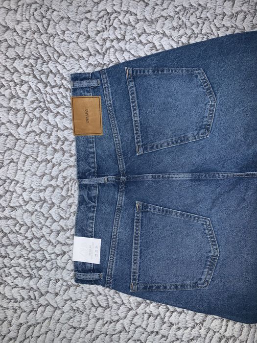 Джинси прямі сині чоловічі базові Regular Straight Leg Zara