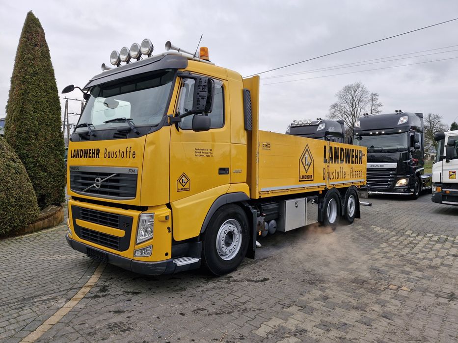 VOLVO FH 420 pod HDS tylko 529750km na poduszkach 6x2 skrętna oś