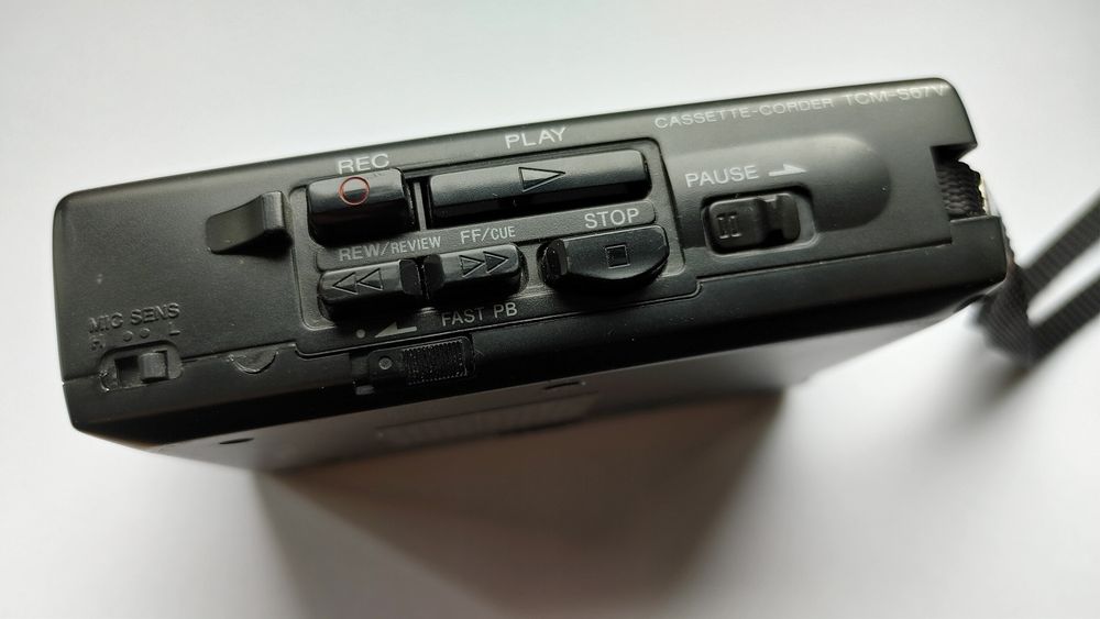 Dyktafon kasetowy Sony TCM-S68V