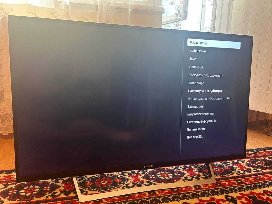 Телевізор 43" 4К Sony KDL 43WE755