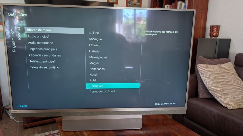 Televisão, Smart TV Philips 49" 4K (49PUS8503/12) – Ler descrição / Para peças ou uso normal