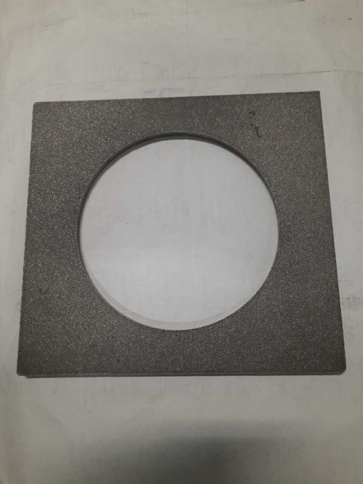 Blacha stalowa formatka marka wypałki 100x100x12