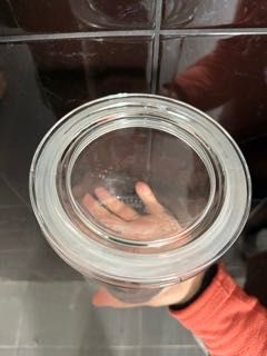 Frascos de vidro 1,7 litros