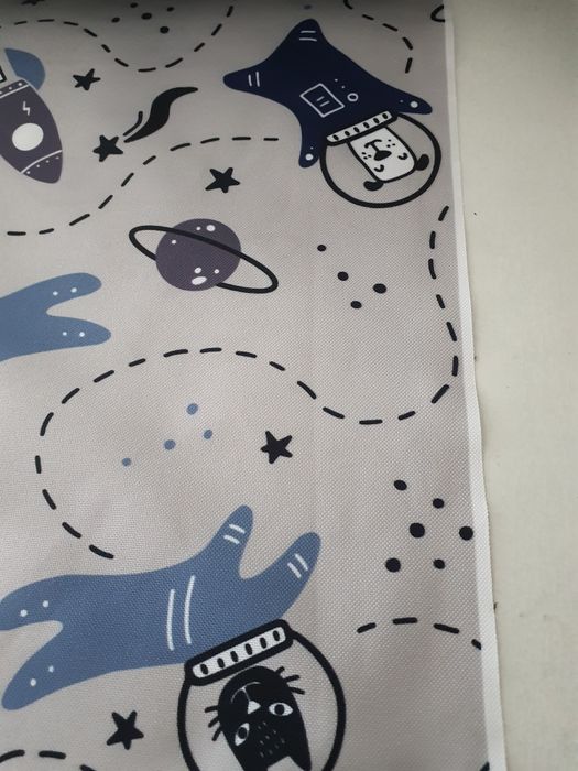 Tkanina Oxford nieprzemakalna kosmos szer.156 cm.