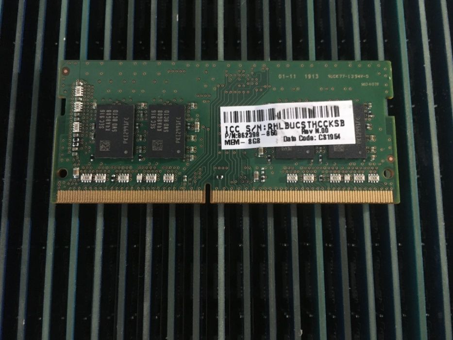 DDR4 8GB SO-DIMM 2133mHz 2400mHz 2666mHz 3200mHz - для ноутбука