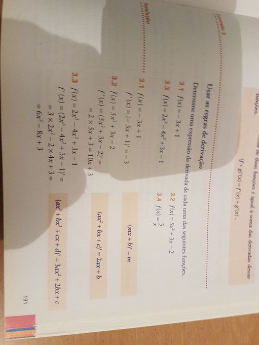 Matemática A 11º exercícios resolvidos