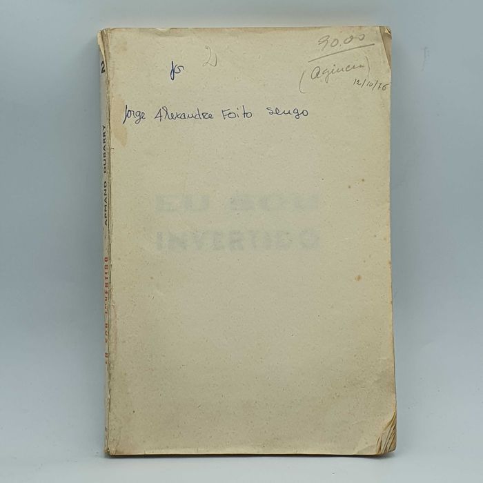 Livro - Armand Dubarry - Eu Sou Invertido - UXC