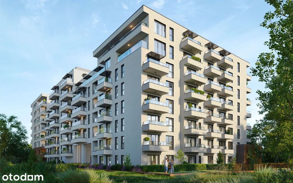 2-pokojowe mieszkanie 40m2 + ogródek Bez Prowizji