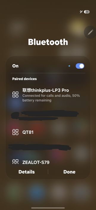 Lenovo Thinkplus LivePods LP3 Pro em bom estado