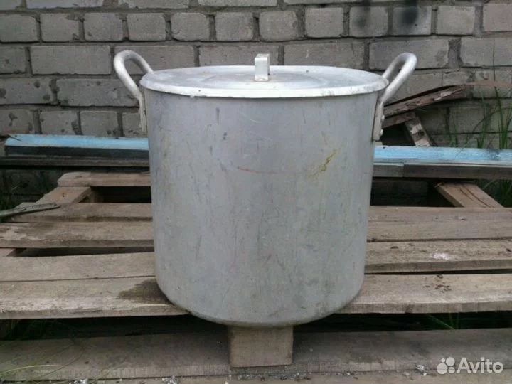 Кастрюли алюминиевые 30/40 л